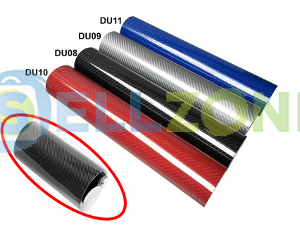 ΝΕΟΣ! 5D Grey Carbon Foil Carbon 5D Carbon - DU09